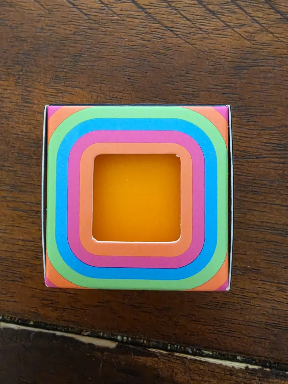 AUTHENTIC NeeDoh Cool Cube Sensory Toy - ORANGE
